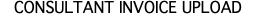 CONSULTANT INVOICE UPLOAD